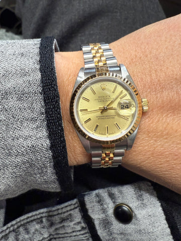 Rolex - Montre Lady DateJust - Or et Acier - Modèle 79173