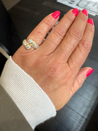 Bague Toi et Moi - Or jaune et Diamants