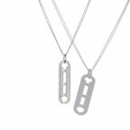 Messika - Move 10th Anniversary Necklace - White Gold and Diamonds