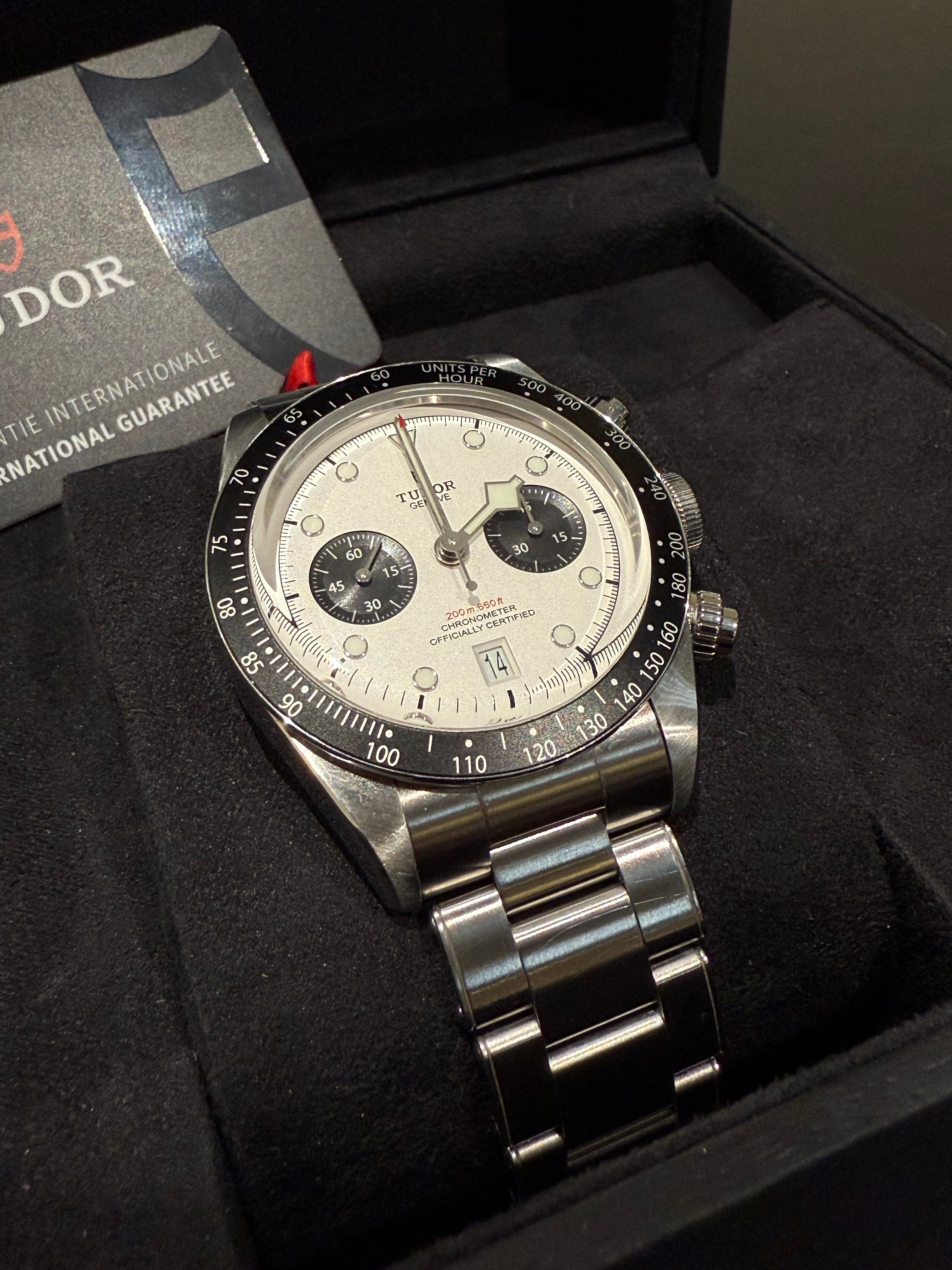 Tudor - Montre Homme Acier - Modèle black Bay Chrono
