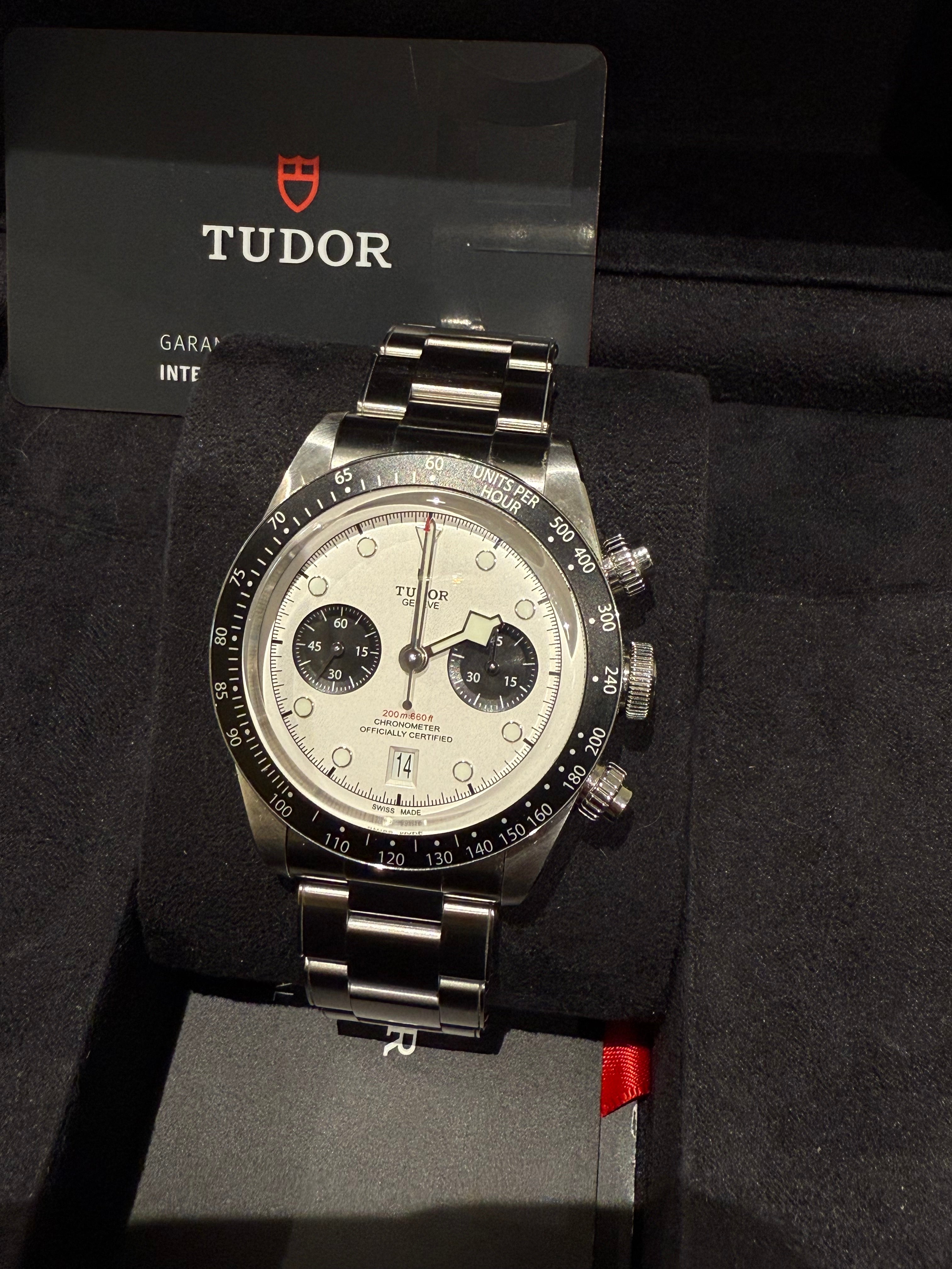 Tudor - Montre Homme Acier - Modèle black Bay Chrono