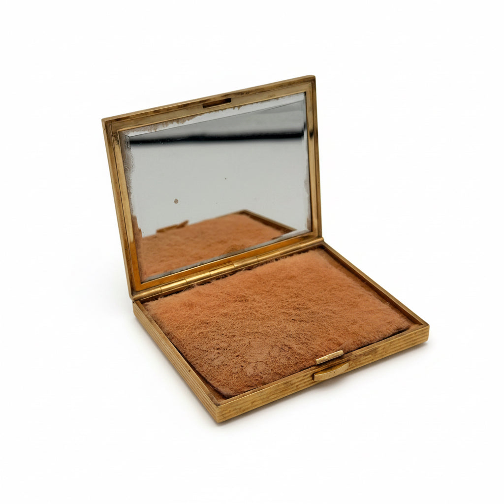 Cartier - Poudrier Or Jaune et Diamants