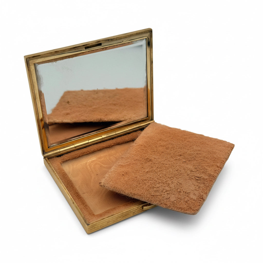 Cartier - Poudrier Or Jaune et Diamants