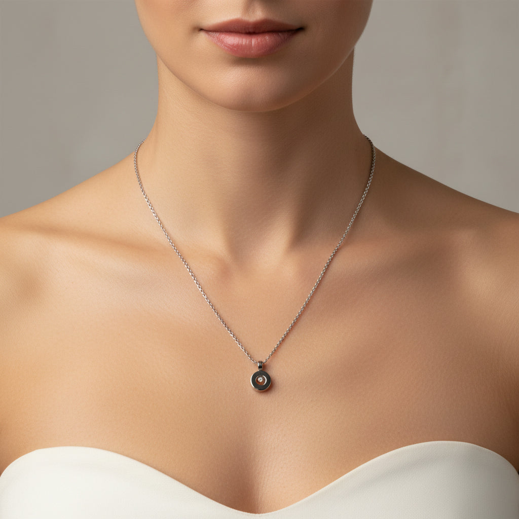 Chopard - Collier Happy Diamond - Or Blanc