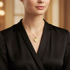 Augis - Médaille D’amour - Cozur - Or jaune - Rubis et Diamants