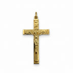 Pendentif Croix - Or jaune - Christ - 1920