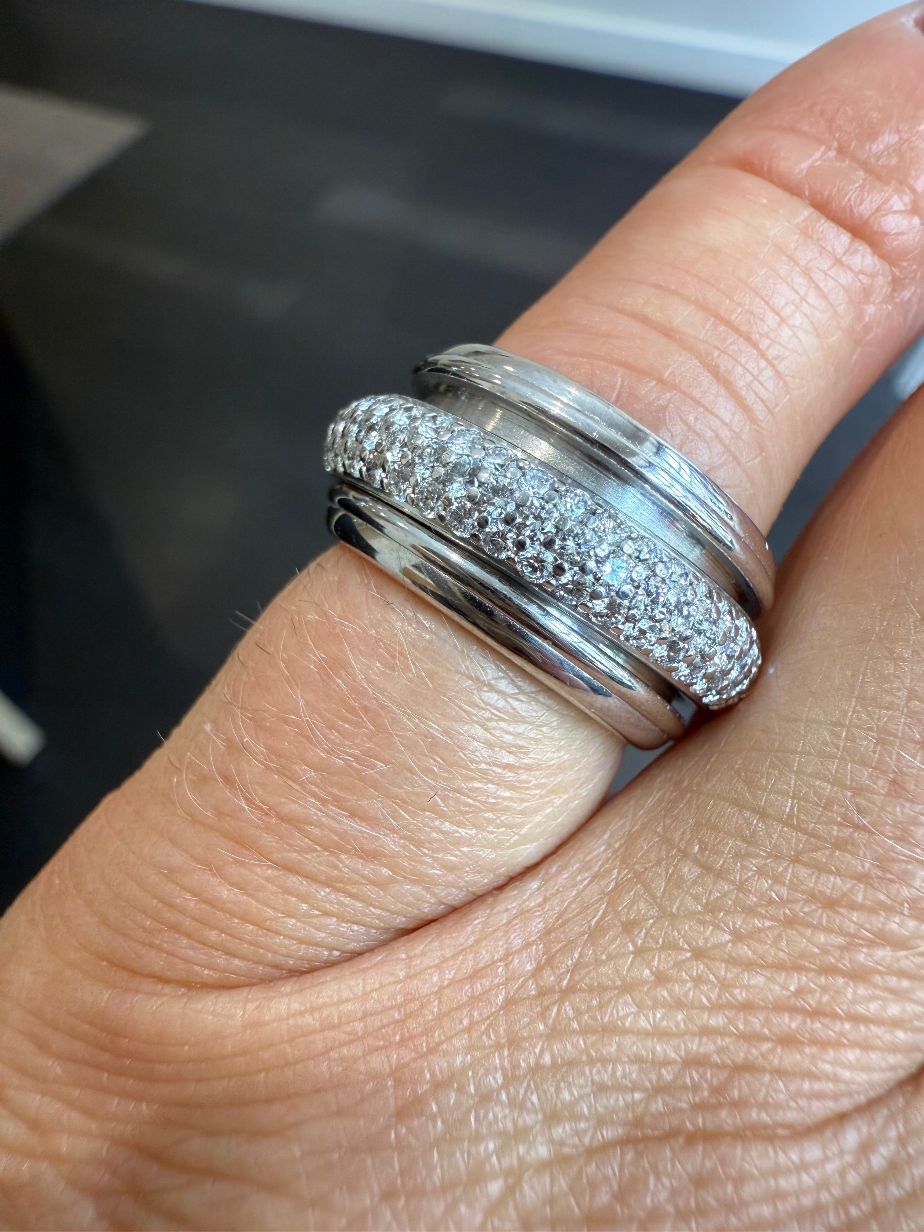 Piaget - Bague Possession - Or Blanc et Diamants