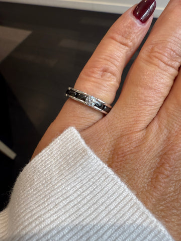 Chanel - White Gold and Diamond Ring