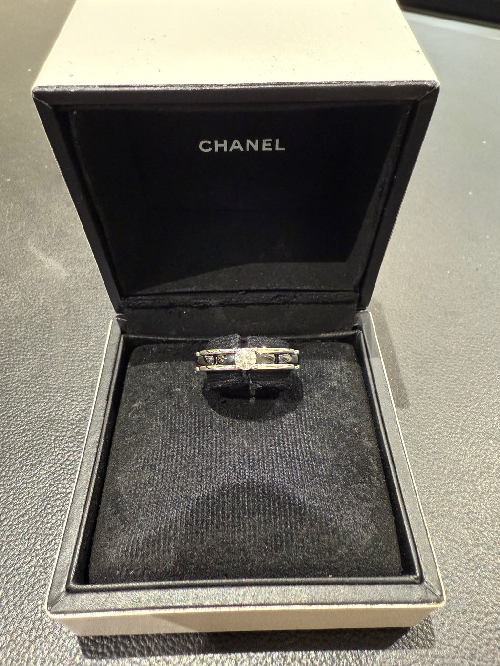 Chanel - Bague Or blanc et Diamant
