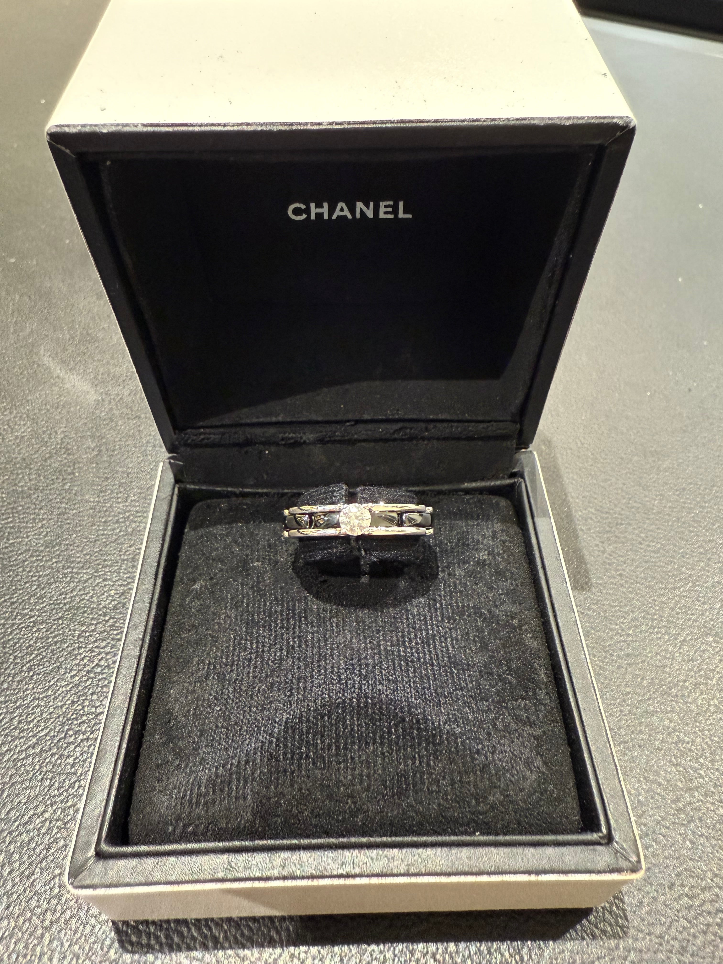 Chanel - Bague Or blanc et Diamant