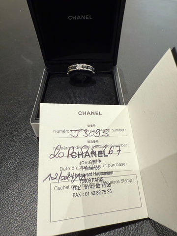 Chanel - White Gold and Diamond Ring
