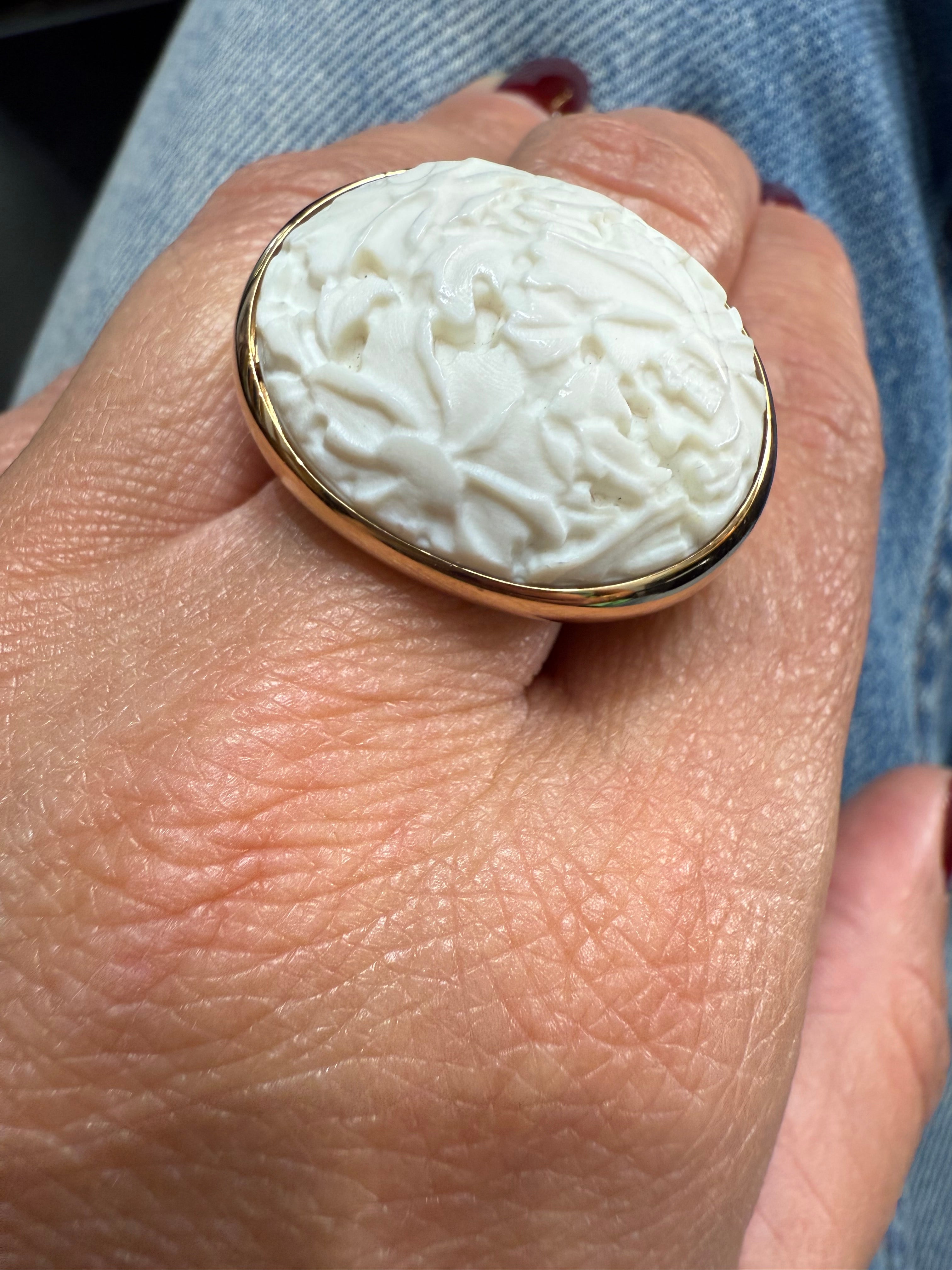 POMELLATO - Bague Victoria - Or Rose - Agate