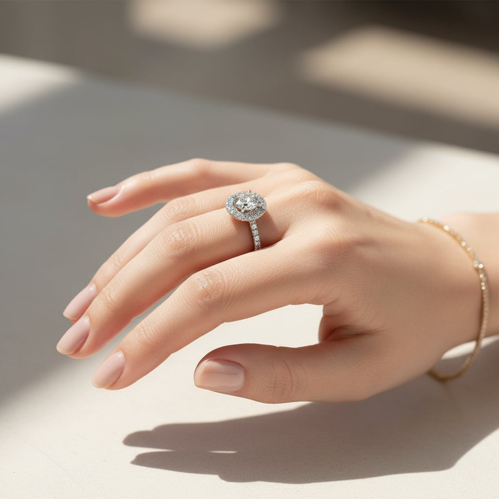 Messika - Joy white gold solitaire diamond ring