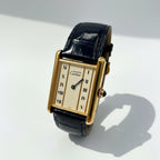 Cartier - Montre Tank Must colonne - Vermeil