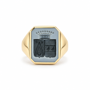 Chevalière Or jaune  Armoiries