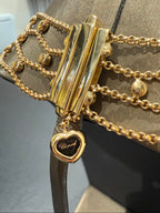 Chopard - Collier drapier « collection les chaînes » - Or jaune et diamants