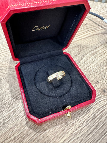 Cartier - Bague LOVE Or jaune et Diamant