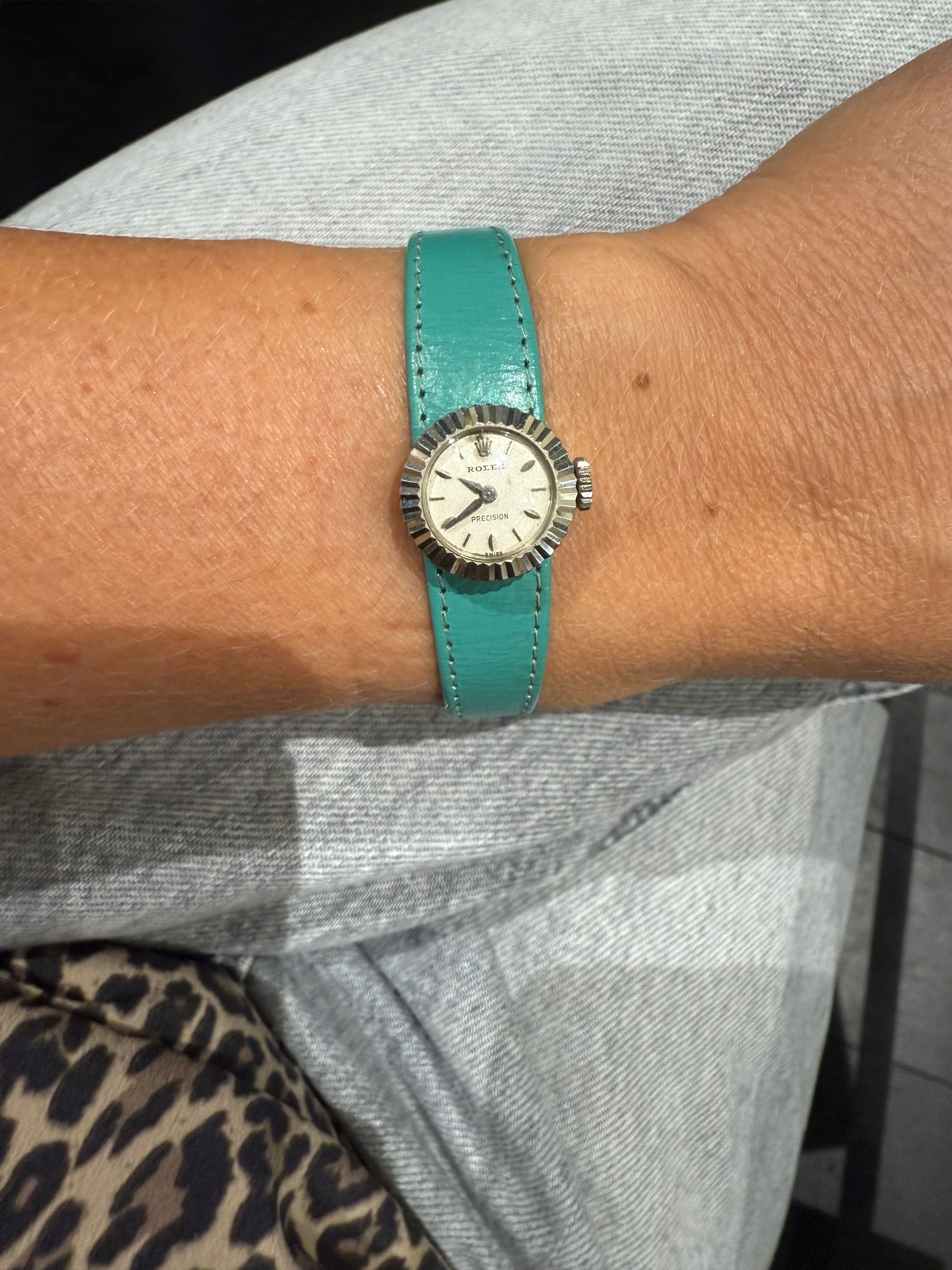 Rolex - Vintage Chameleon Precision Watch - White Gold