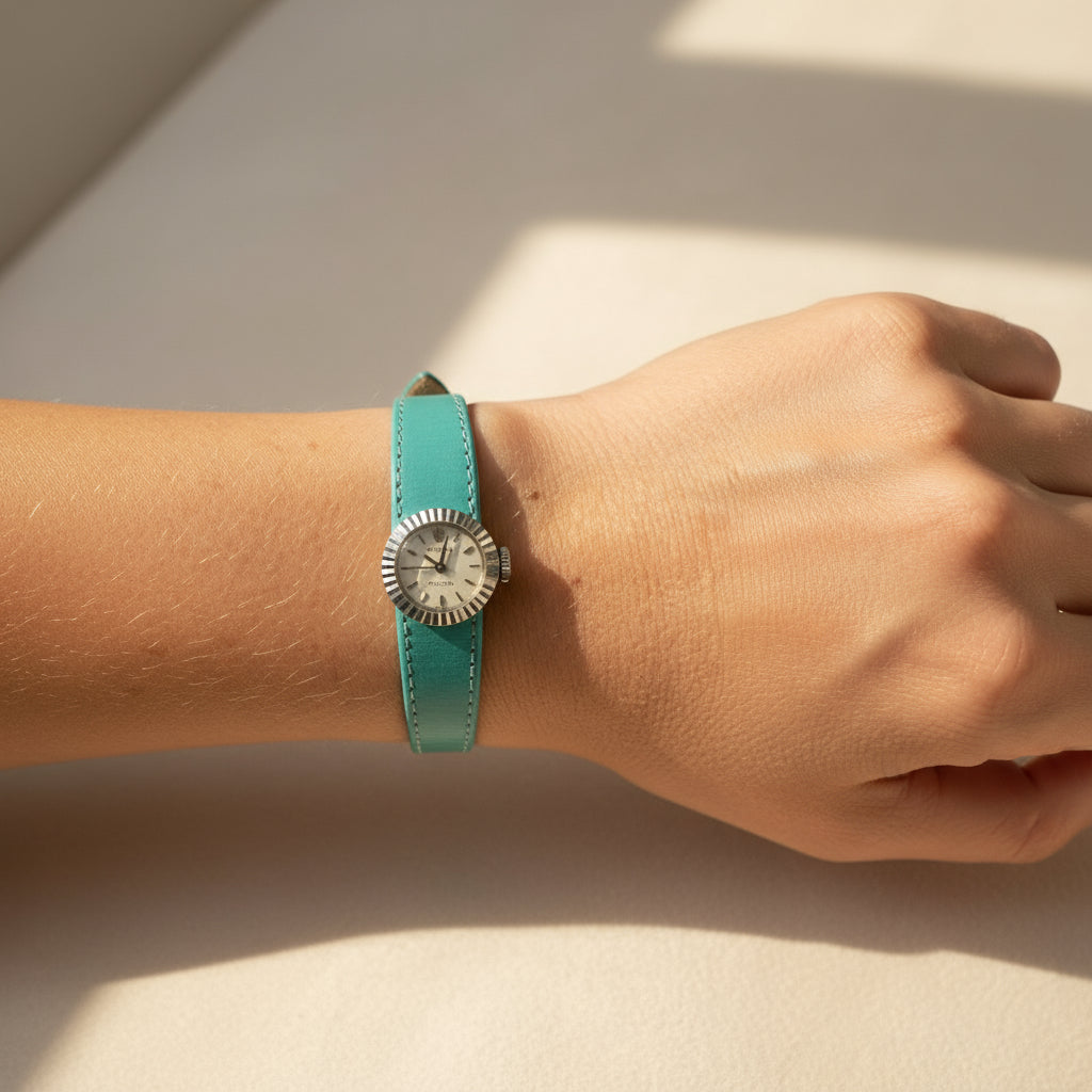 Rolex - Montre Vintage Chameleon Précision - Or blanc