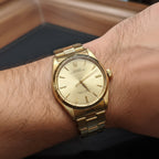 ROLEX - Oyster Perpetual Vintage - Yellow gold - 34 mm - Year 1970