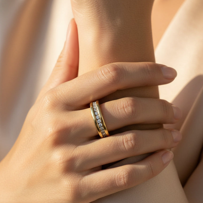 Bague Bulgari B.Zéro1 - Or jaune et Diamants