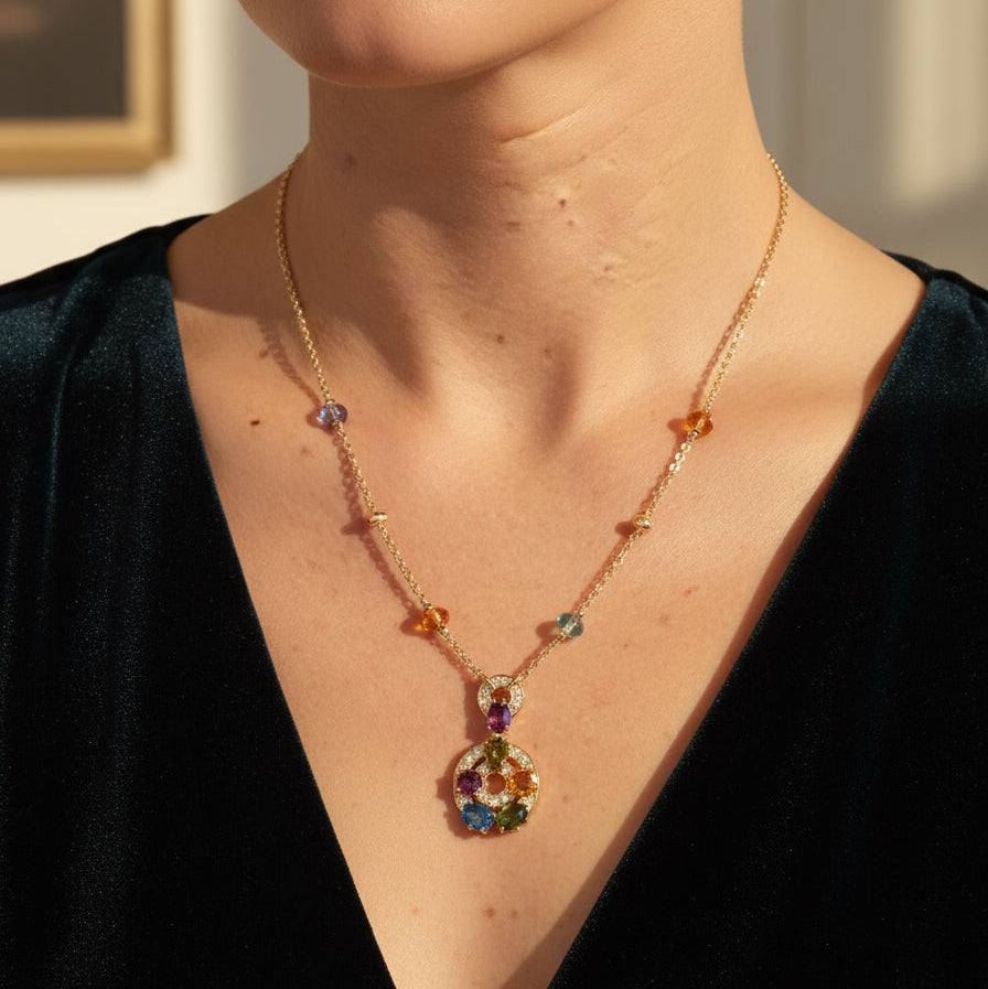 BULGARI - Collier « Collection Astrale » - Or Jaune