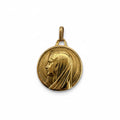 Augis - Médaille Vierge Marie - Or jaune