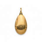 Médaille - Ovale - Vierge Marie - Or jaune