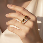 Messika - Bague Move Romane - Or jaune et diamants