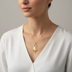 Médaille - Vierge Marie - Or jaune