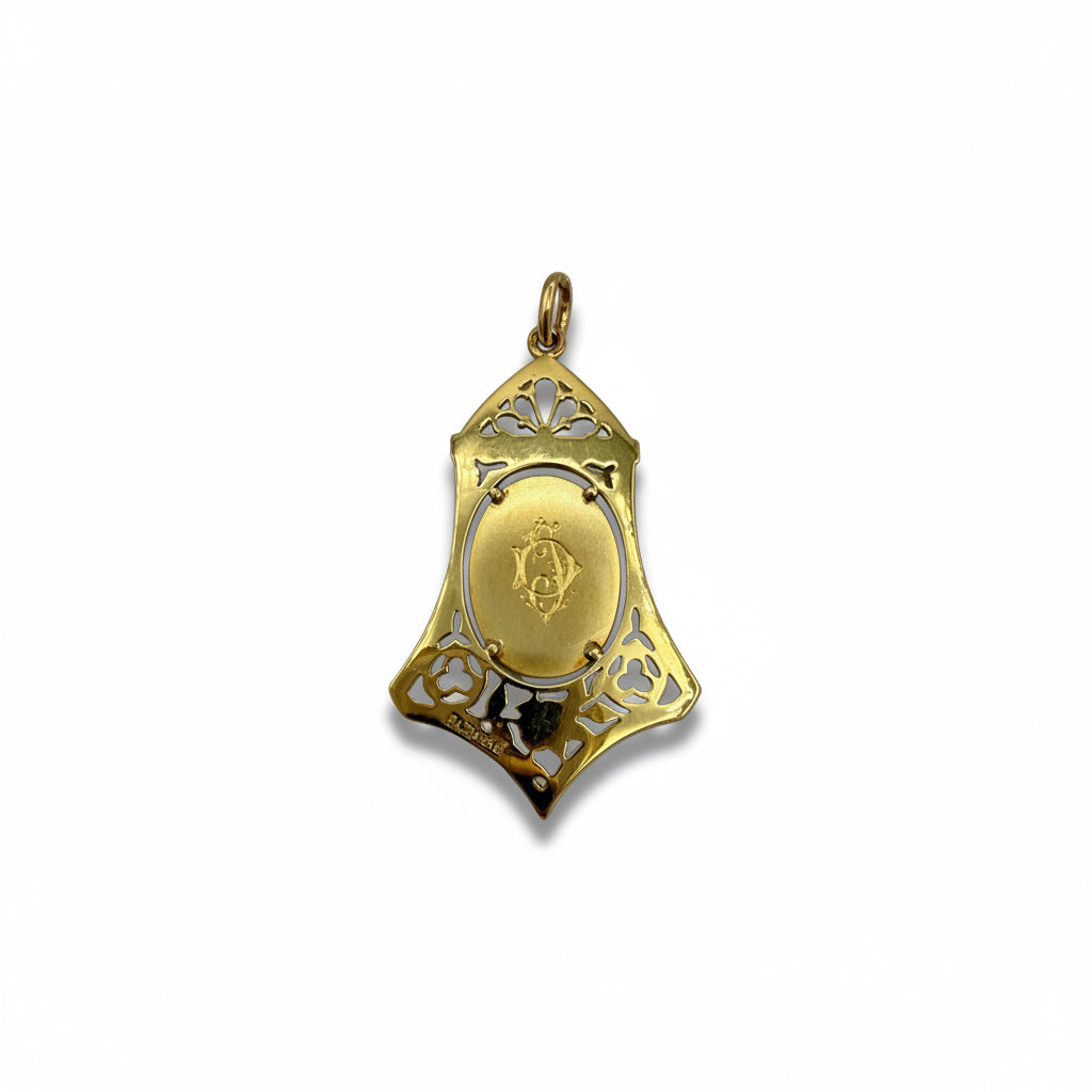 Médaille - Vierge Marie - Or jaune