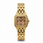 Cartier - Montre Panthère - Calcédoine - Or jaune