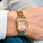 Cartier - Montre Panthère - Calcédoine - Or jaune