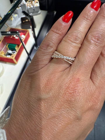 Cartier - Étincelle Ring - Rose Gold - Semi-Pave