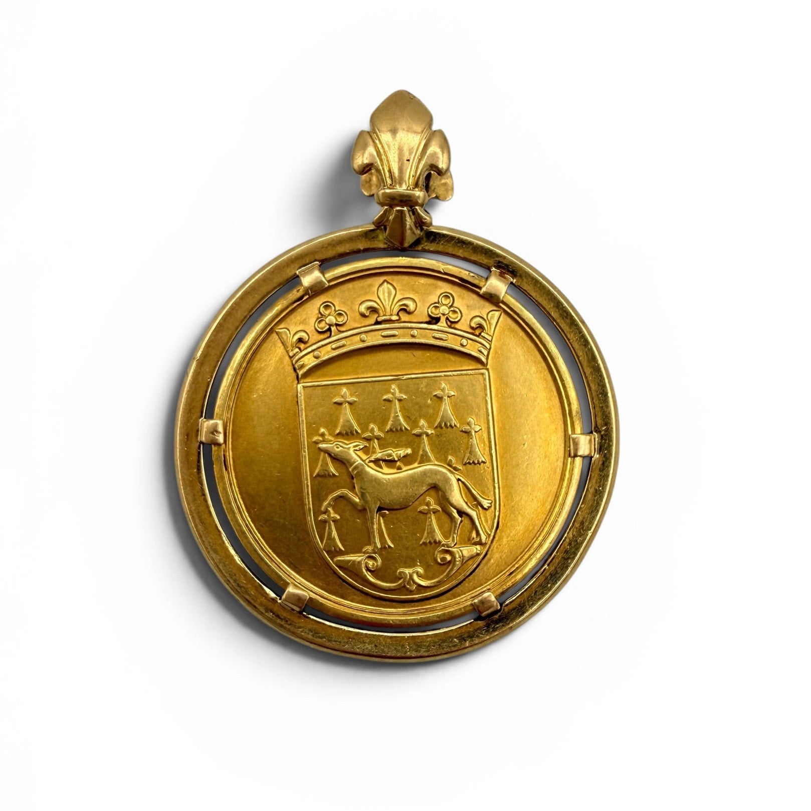 Médaille - Anne de Bretagne - Or jaune