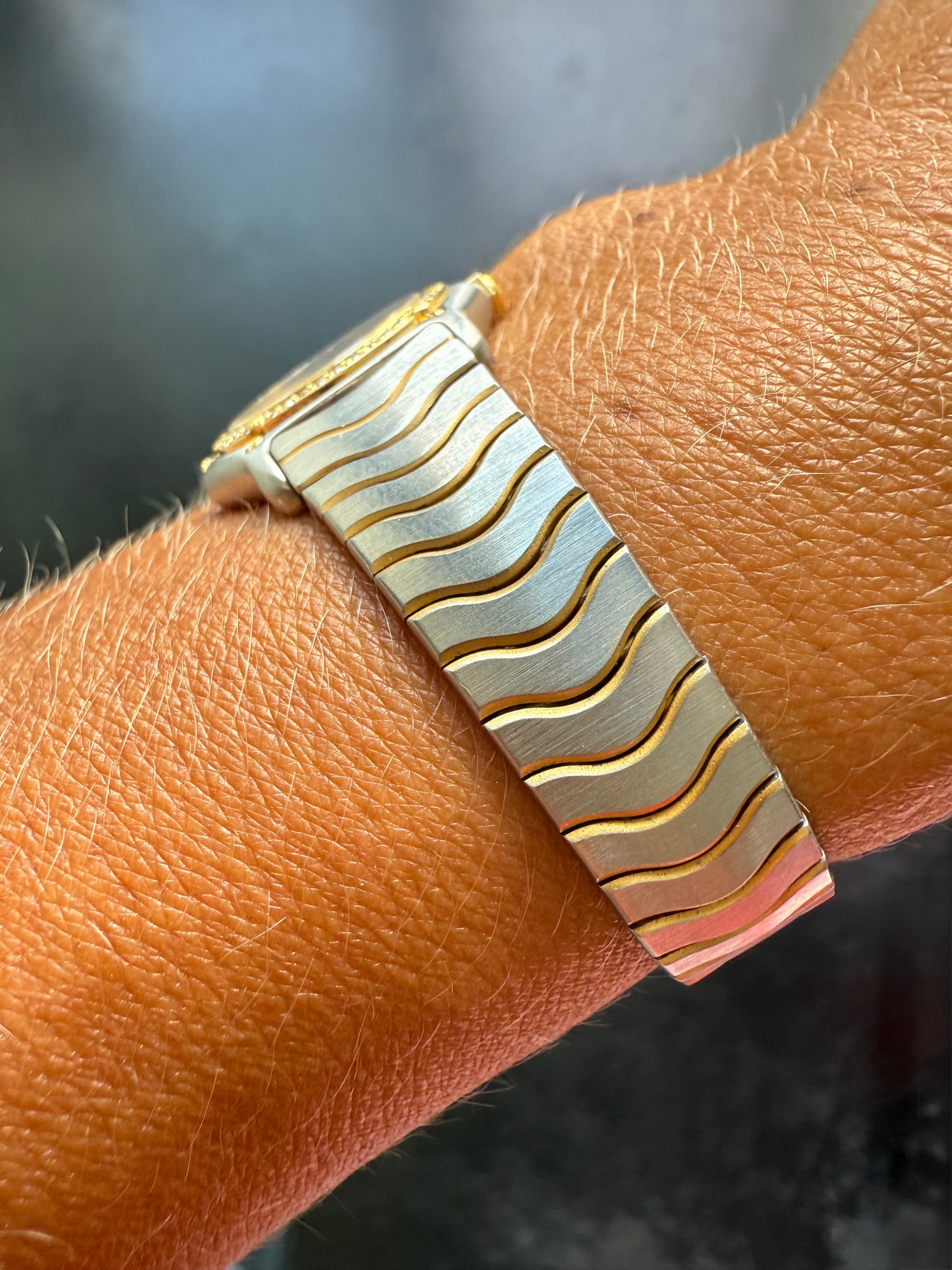 Ebel - Montre Or et Acier - Modèle Wave Lady