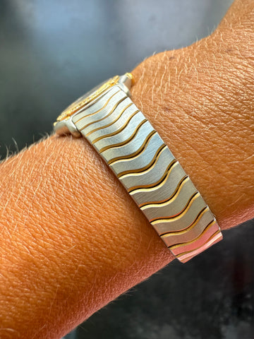 Ebel - Montre Or et Acier - Modèle Wave Lady