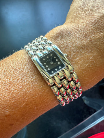 Chaumet - Montre « Khésis » - Acier et Diamants