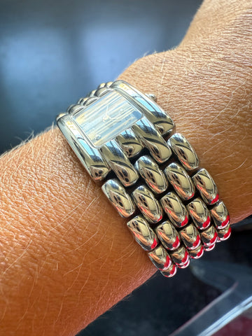 Chaumet - Montre « Khésis » - Acier et Diamants