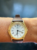 Ebel - Montre Or Jaune - Wave - Année 90
