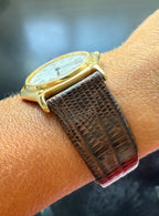 Ebel - Montre Or Jaune - Wave - Année 90