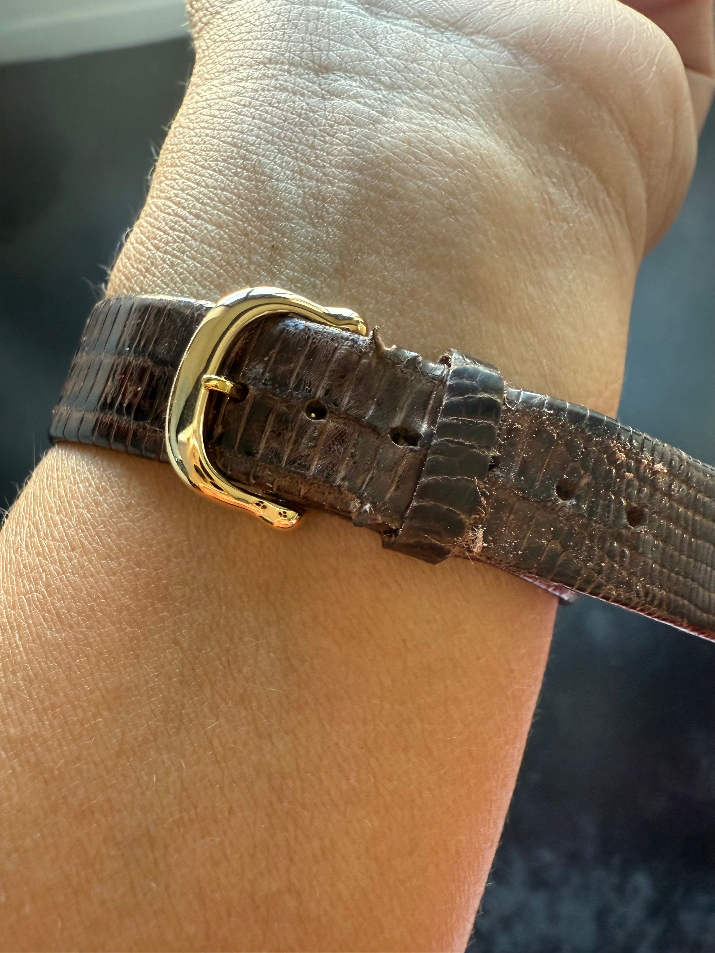 Ebel - Montre Or Jaune - Wave - Année 90