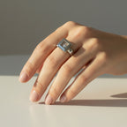 Chopard - Bague « Happy Diamonds » - Or blanc et Diamants