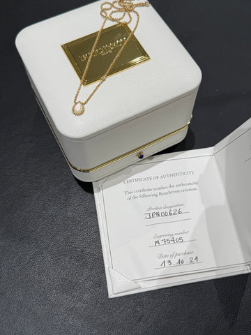 Boucheron - Pendentif serpent Bohème Motif XS en Or Jaune