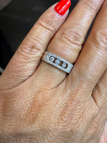 Messika - Move Noa - Bague en or blanc et Diamants