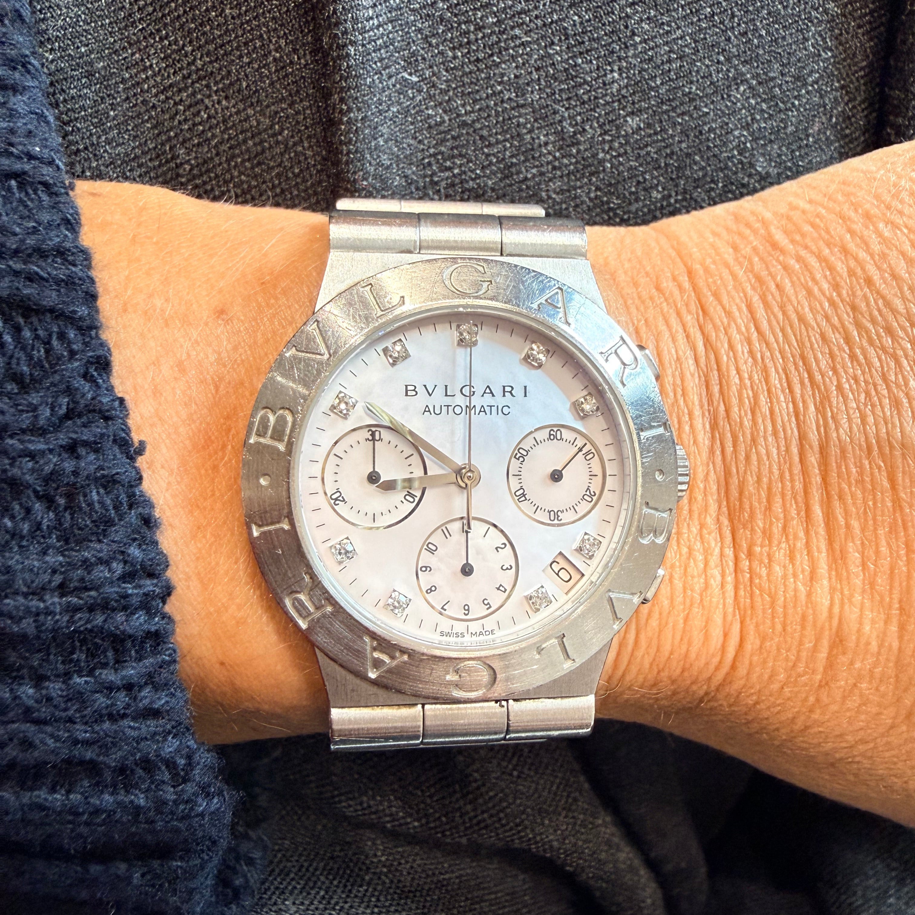 Bulgari - Montre Diagono Chronographe Automatique