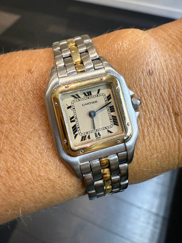Cartier - Montre Panthère Or et Acier - PM