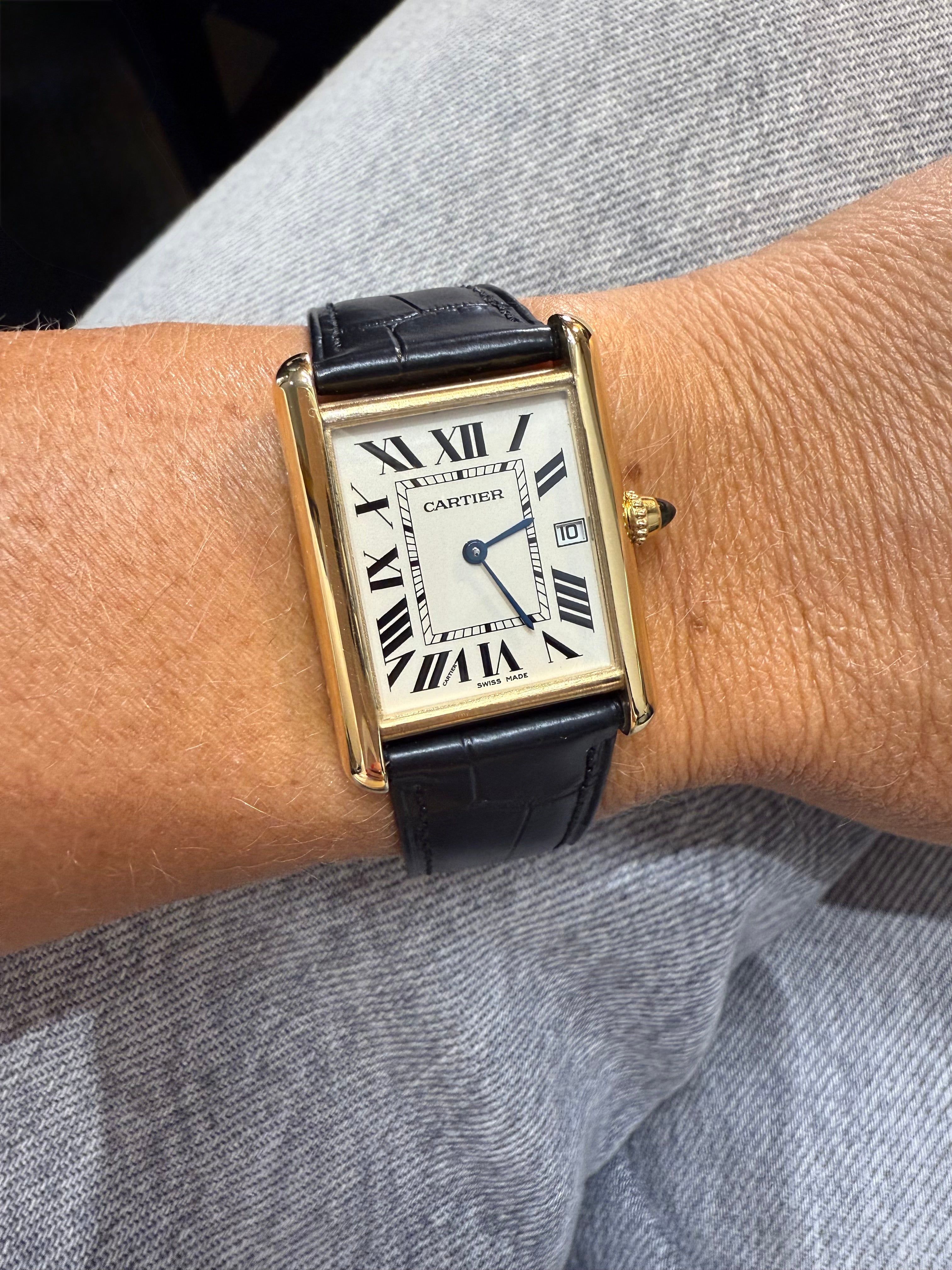 Cartier - Montre Tank Louis - Or Jaune - Réf 2441