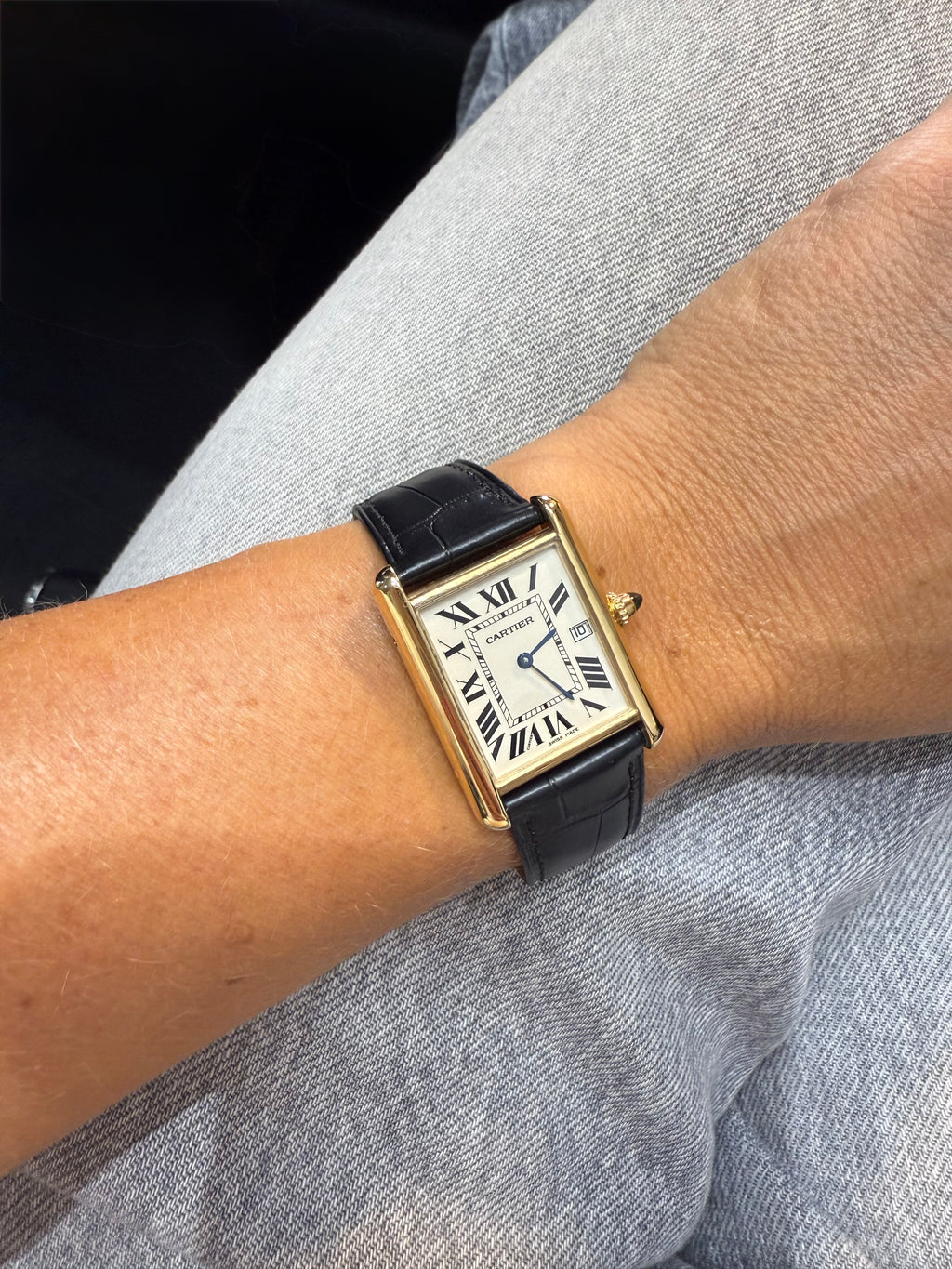 Cartier - Montre Tank Louis - Or Jaune - Réf 2441