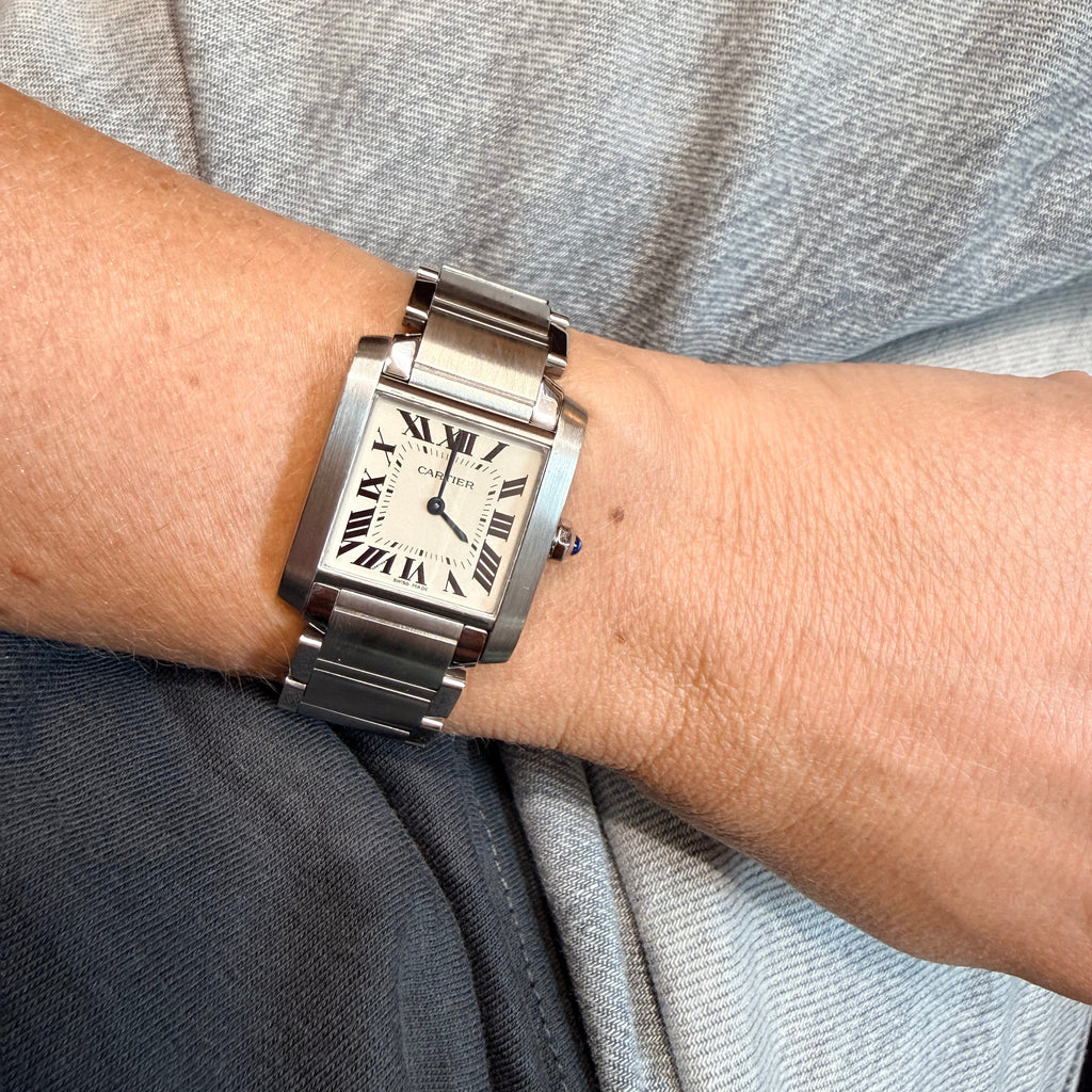 Cartier - Montre Tank Française - Quartz